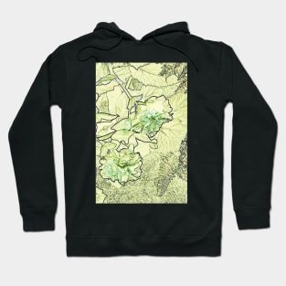 Green Begonia Hoodie